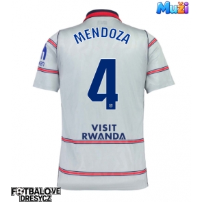 Atletico Madrid Rodrigo Mendoza #4 Alternativní Dres 2026-27 Krátký Rukáv Atletico Madrid Rodrigo Mendoza #4 Alternativní Dres 2026-27 Krátký Rukáv
